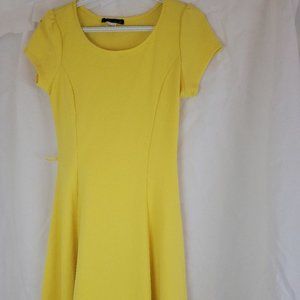 Cute Yellow Fashion Dazzle Dress